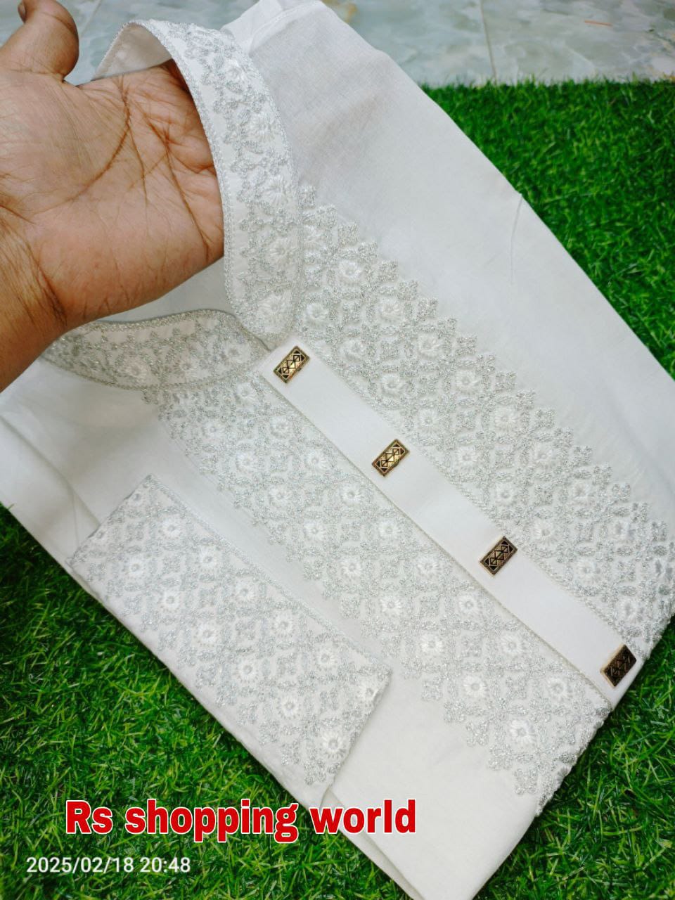 প্রিমিয়াম কোয়ালিটি ধুতি কটন পাঞ্জাবী Code 105